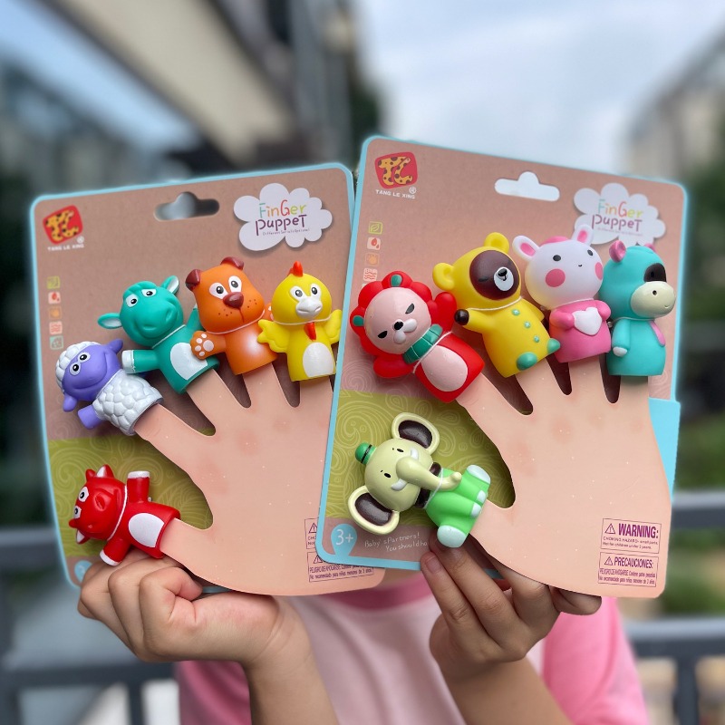 Kids Toys Elephant - Ensemble de jouets de marionnette de