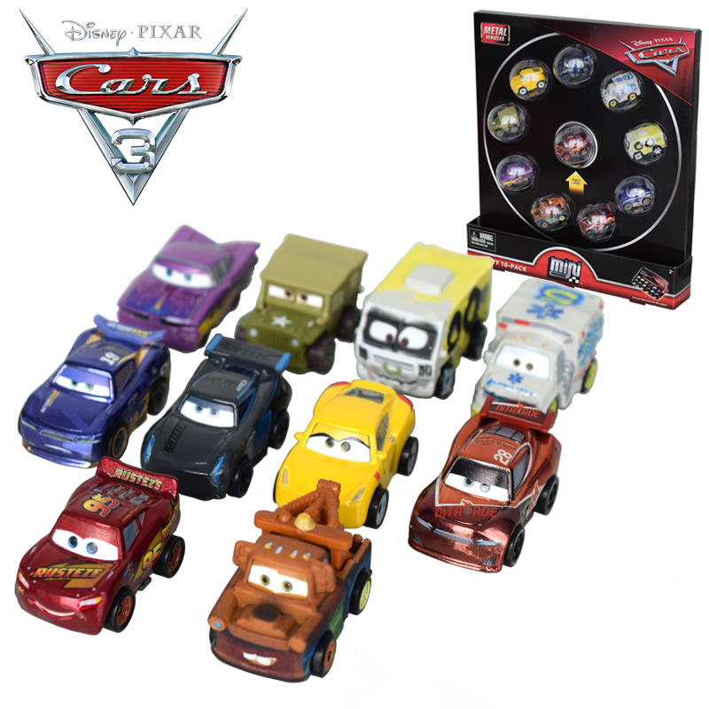 Kids Toys 10 Year Old - Disney Pixar Cars Mini coureurs 10-Pack