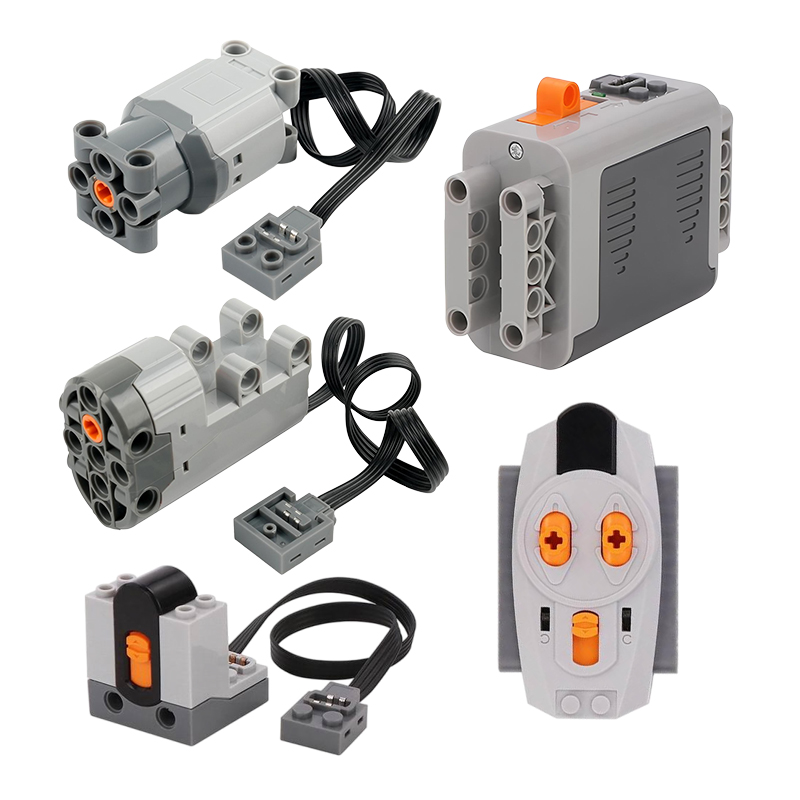Kids Toys Cad Block - Kit d'extension technique MOC Power Functions