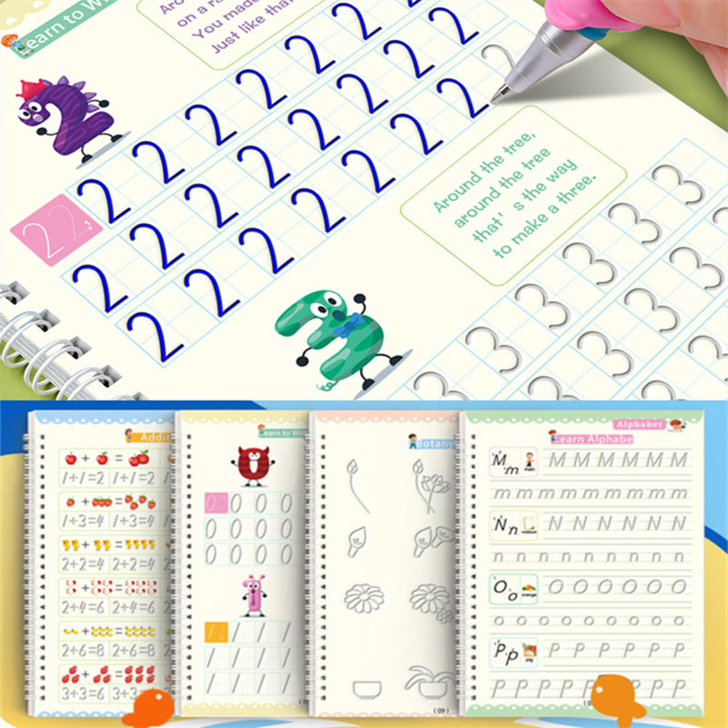 Kids Toys 2 Year Old - Cahier magique réutilisable, jouets de dessin