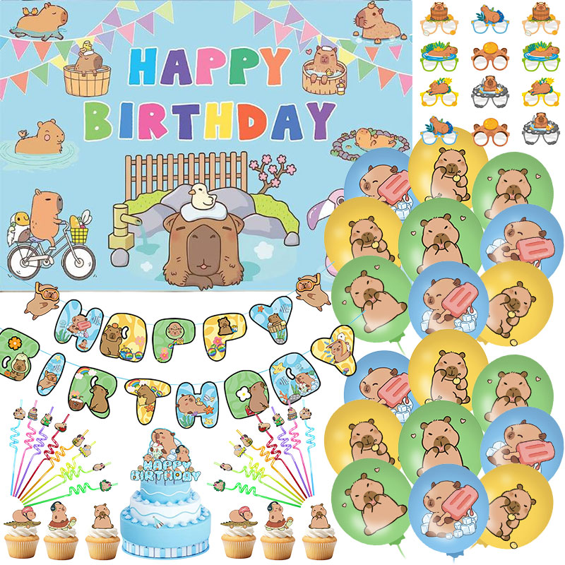 Banner Kids Toys - Capybara de dessin animé, fournitures de