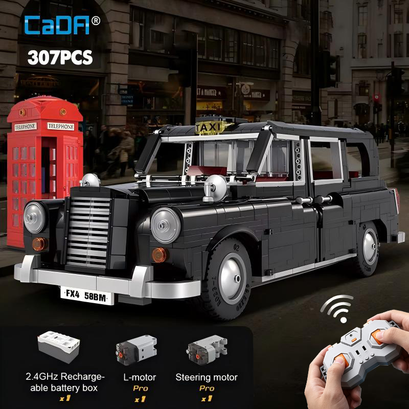 Kids Toys Cad Block - Cada 1871PCS MOC RC London Taxi