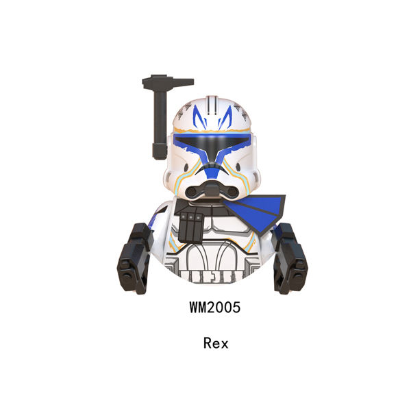 Kids Toys Cad Block - Commander Bacara Blocs de construction Stormtrooper