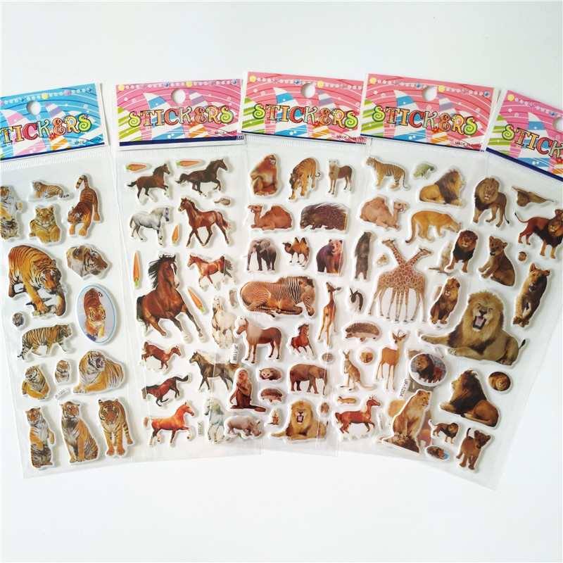 Kids Toys Elephant - Autocollants de Style animaux sauvages, étiquette