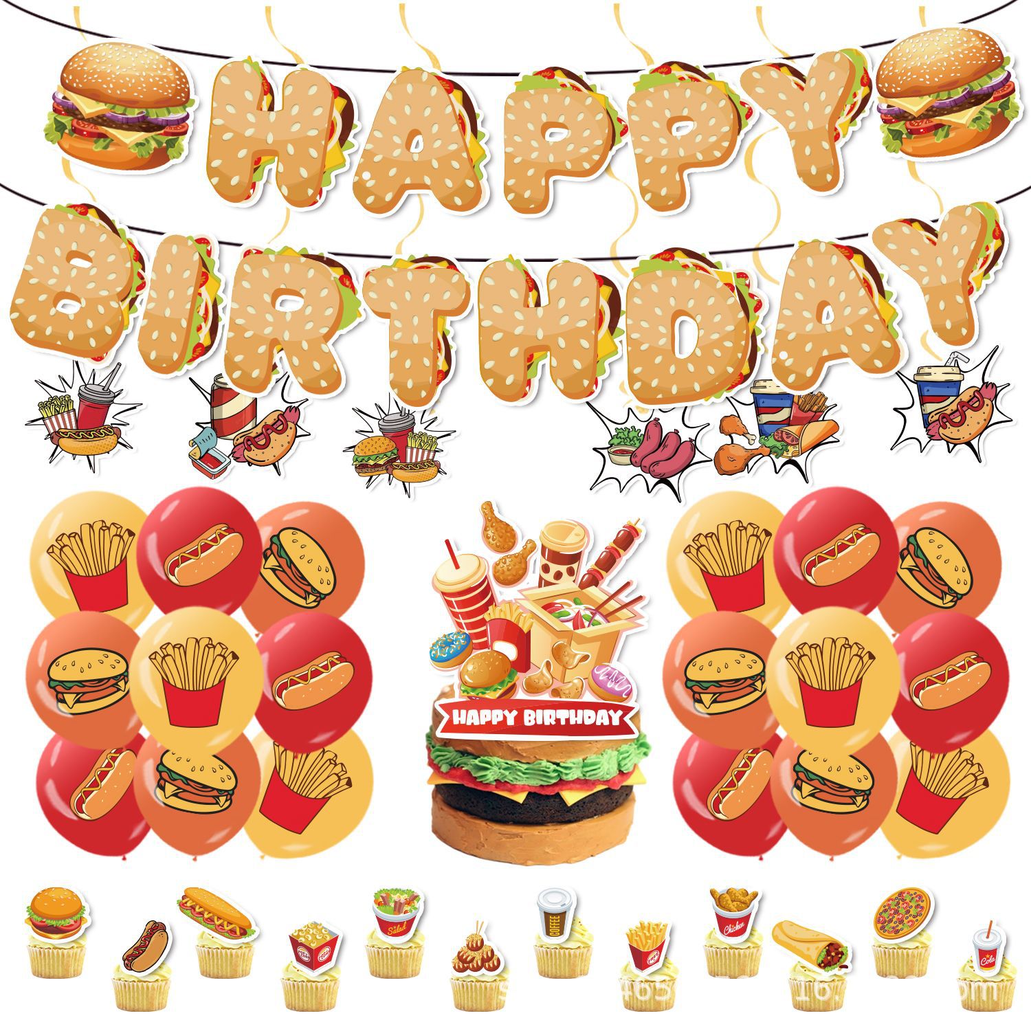 Kit de décoration d'anniversai - Banner Kids Toys avis et prix