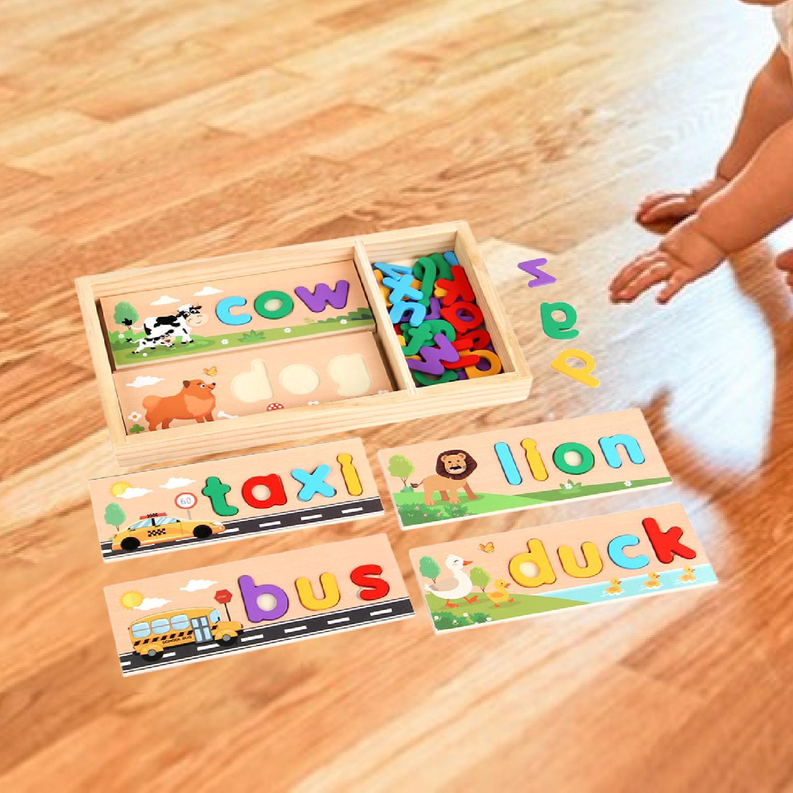 Jouets éducatifs en bois avec  - Kids Toys 2 Year Old avis et prix