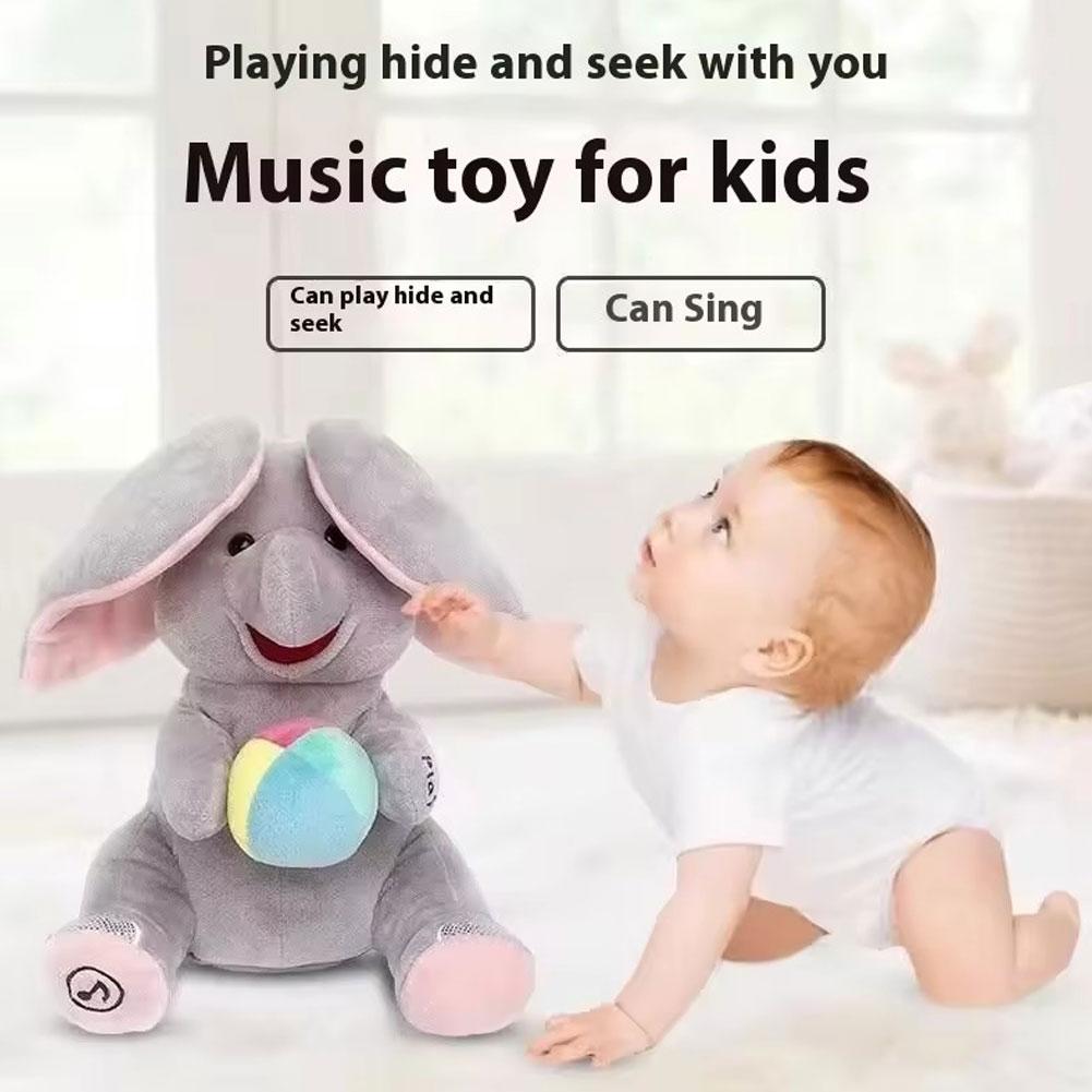 Peluche Éléphant Cache-Cache a - Kids Toys Elephant avis et prix