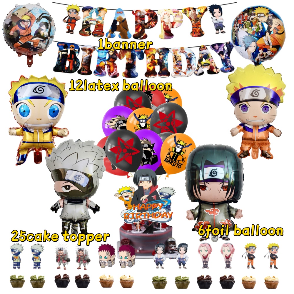 Ballons en aluminium Naruto 12 - Banner Kids Toys avis et prix