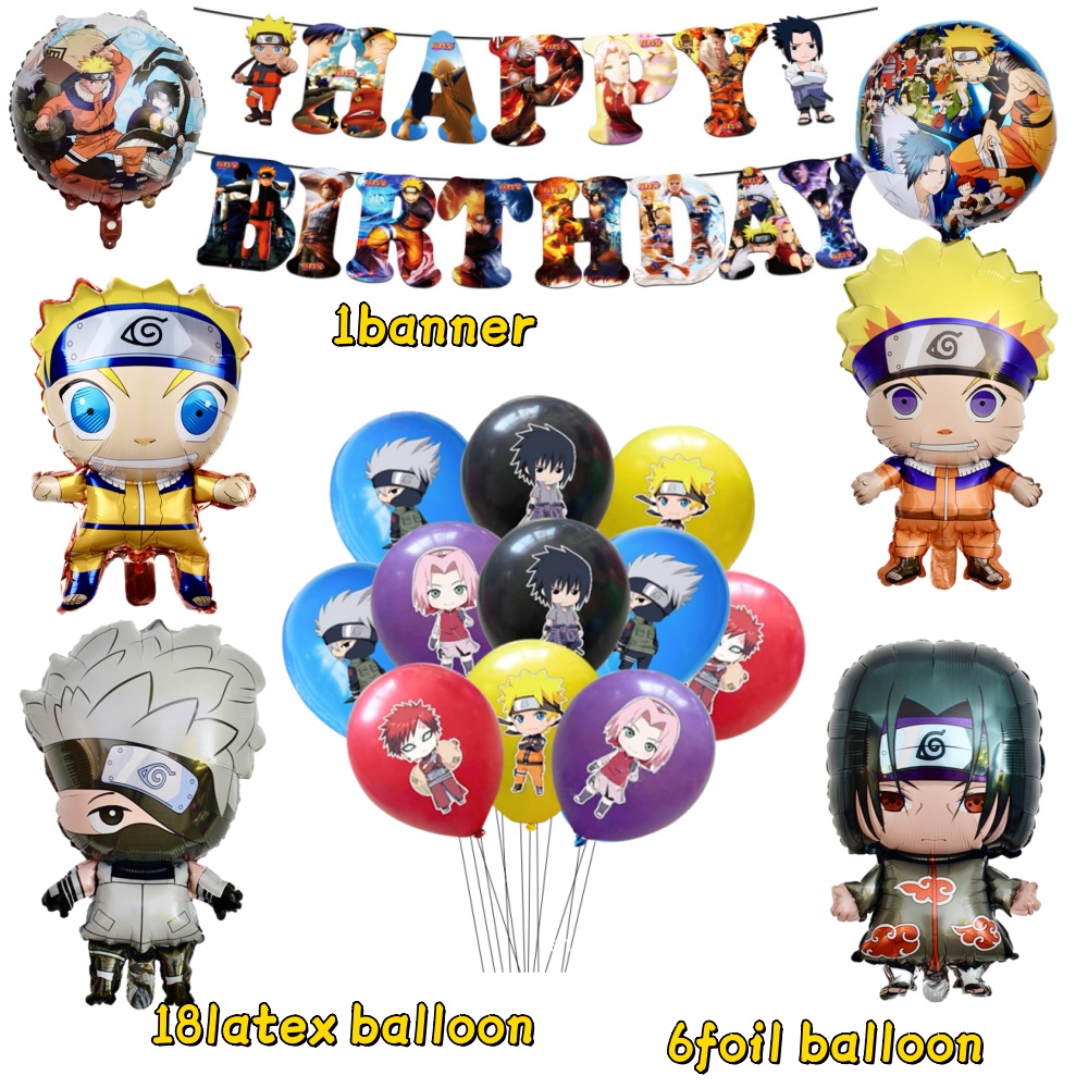 Ballons en aluminium Naruto 12 - Banner Kids Toys avis et prix