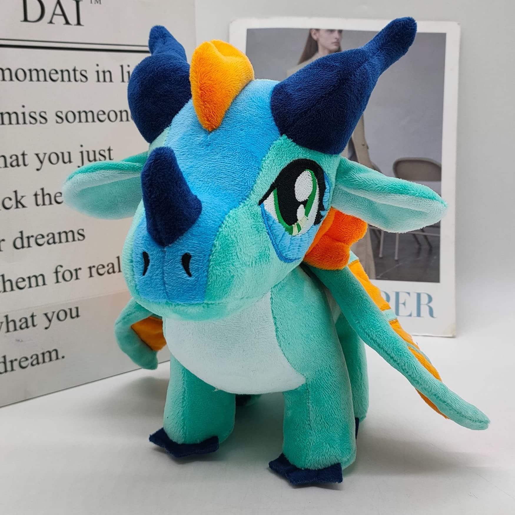Peluche Dragon Bleu Ailes de e - Kids Toys 2 Year Old avis et prix