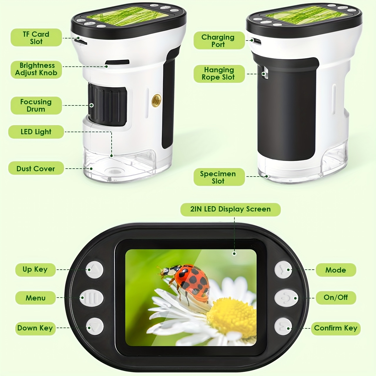 Kit de microscope biologique p - Microscope Kids Science avis et prix