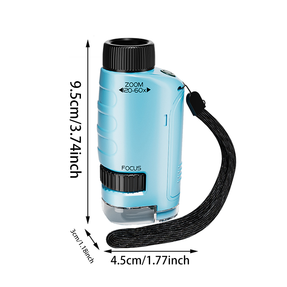 Microscope portable 60x - 120x - Microscope Kids Science avis et prix