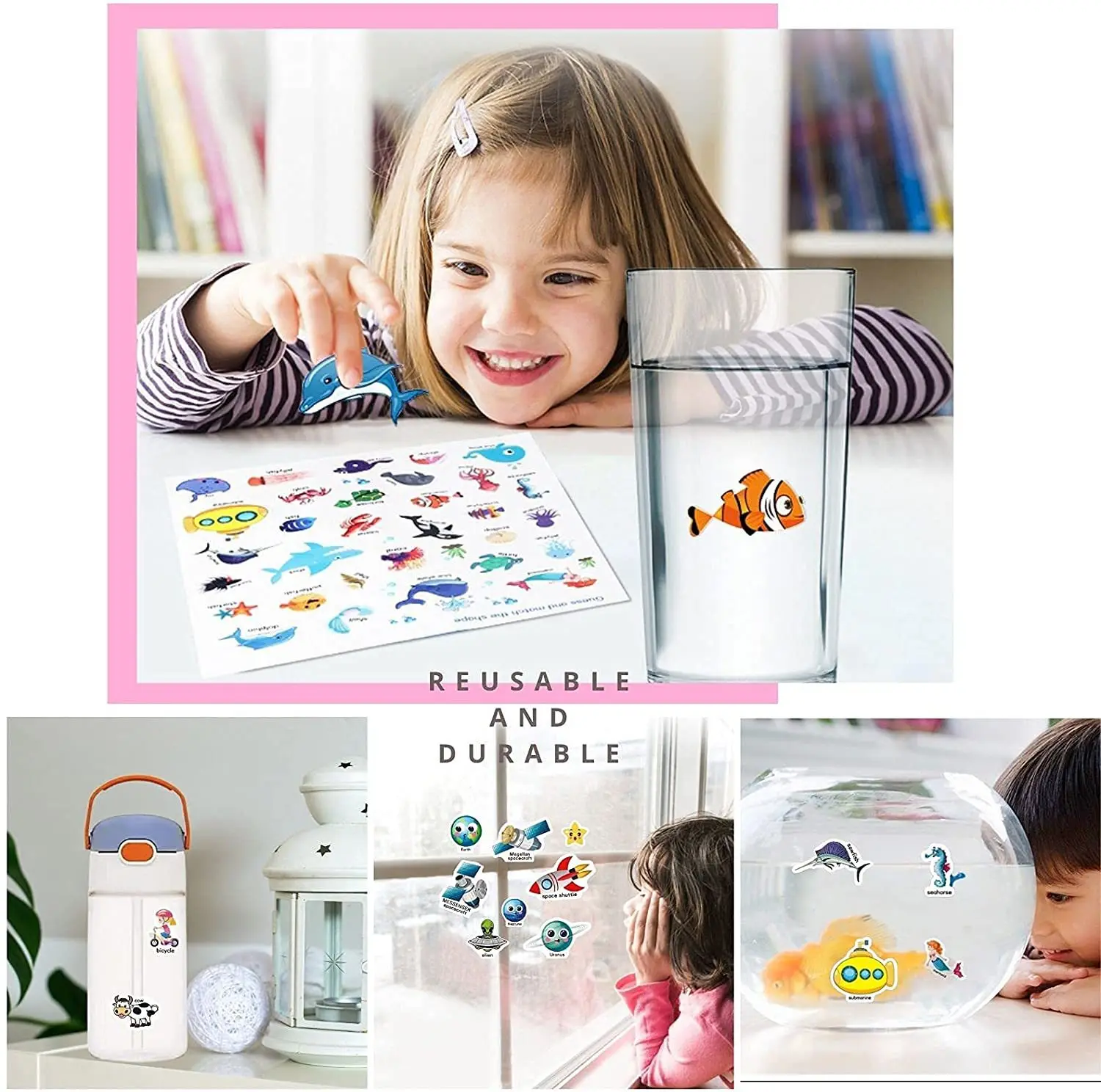 Livre d'Autocollants Réutilisa - Kids Toys 10 Year Old avis et prix