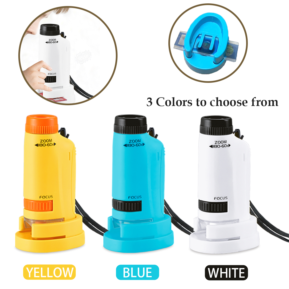 Kits de jouets portables pour  - Microscope Kids Science avis et prix